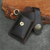 Icone™ BeltPouch: Multifunktionel Læder Vintage Stil Bælte Posec