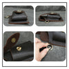 Icone™ BeltPouch: Multifunktionel Læder Vintage Stil Bælte Posec