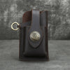 Icone™ BeltPouch: Multifunktionel Læder Vintage Stil Bælte Posec