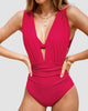 Icone™ HalterSwimsuit: V-Hals Halter Stropper Talje Formende Badedragt