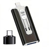 USBDrive - Kompakt Og Holdbar Multi‑Enhed 4‑I‑1 USB-Flashdrev