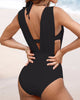 Icone™ HalterSwimsuit: V-Hals Halter Stropper Talje Formende Badedragt