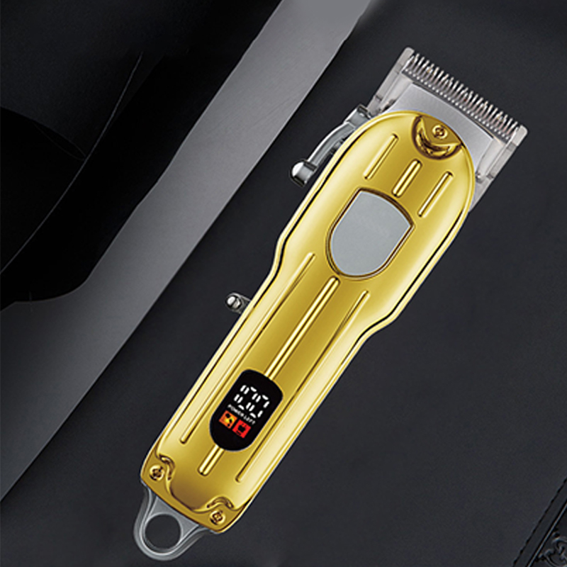 Rose® HairClipper: Digital LCD Barbermaskine Professionel Hår Klipper