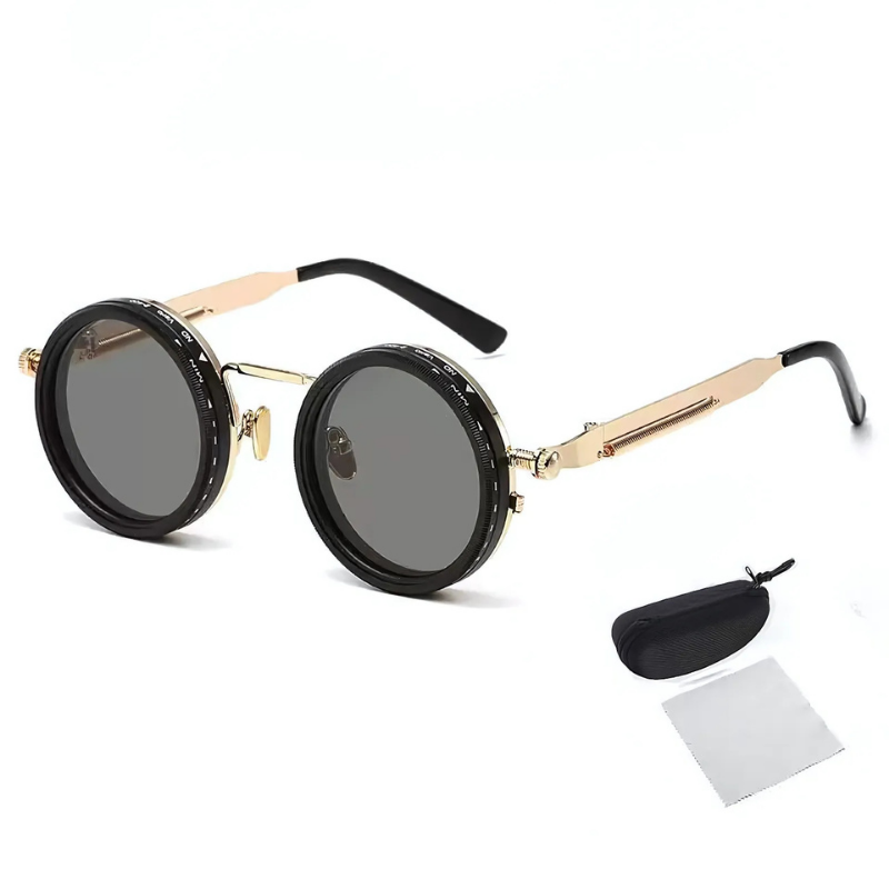 AdjustableSunglass: Fra Klart Lys Til Svagt Lys Justerbar Dæmpningssolbrille Med Etui