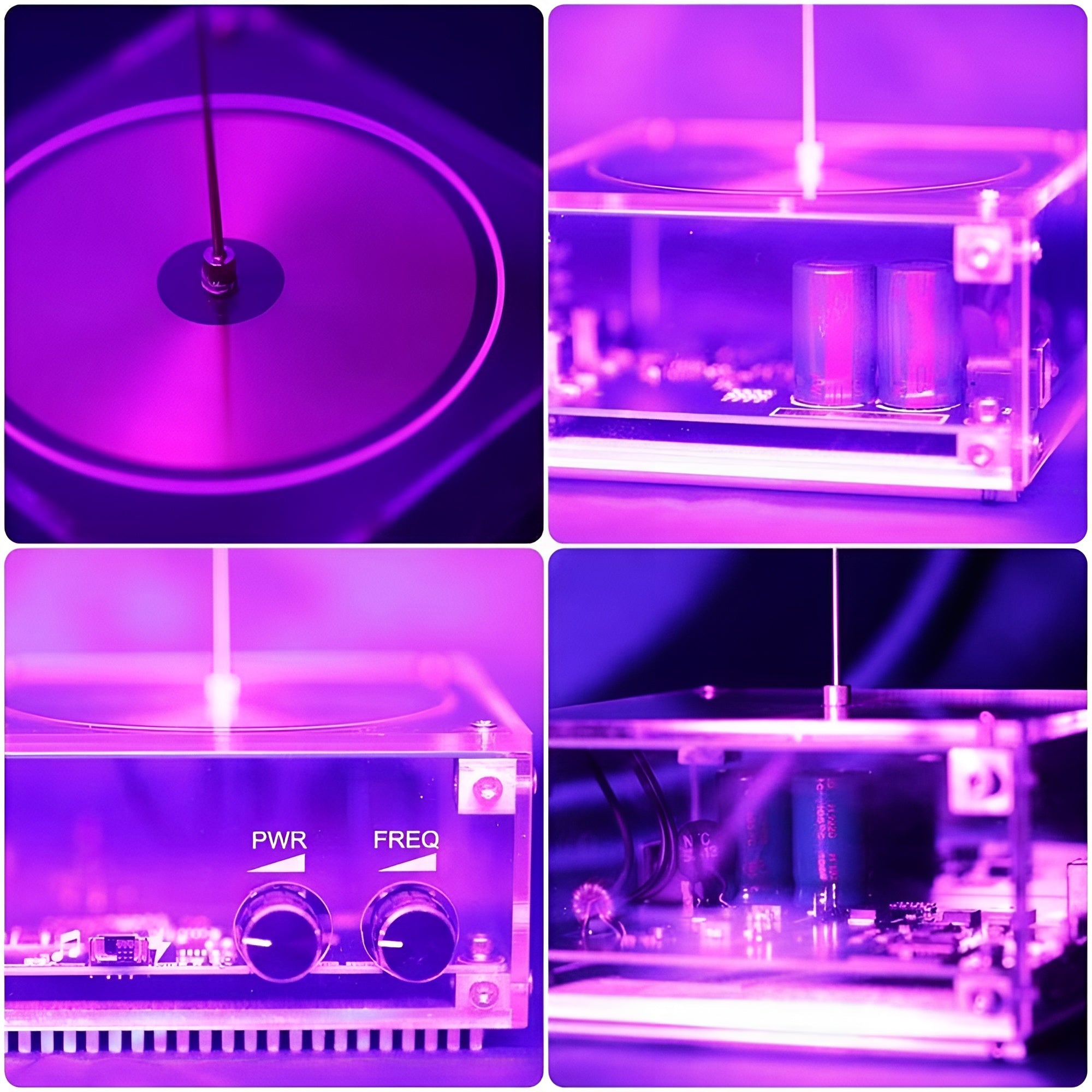 MusicalSpark: Tesla Spolen Elektrisk Musikalsk Gnist Og Lyn Enhed