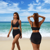 Icone™ BikiniSet: Komfortabelt Og Stilfuldt Badetøj I Mesh  2-Delt Sæt