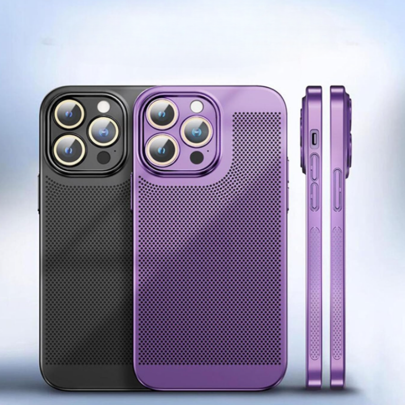 PhoneCase: Stilfuld Moderne Ultratynd Metallisk Telefon Etui
