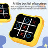 Kletshuts™ FunTicTacToe: Interaktivt Elektronisk Tic-Tac-Toe Spil For Alle Aldre