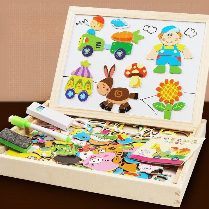 Kletshuts™ SketchBoard: Sjov Interaktiv Børn Magnetisk Skitse Tavle