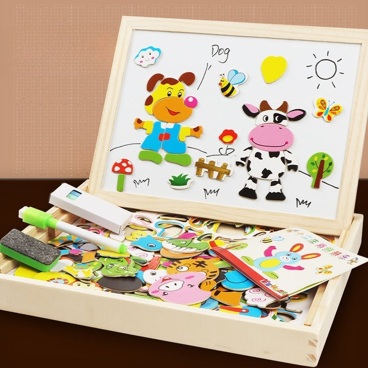 Kletshuts™ SketchBoard: Sjov Interaktiv Børn Magnetisk Skitse Tavle