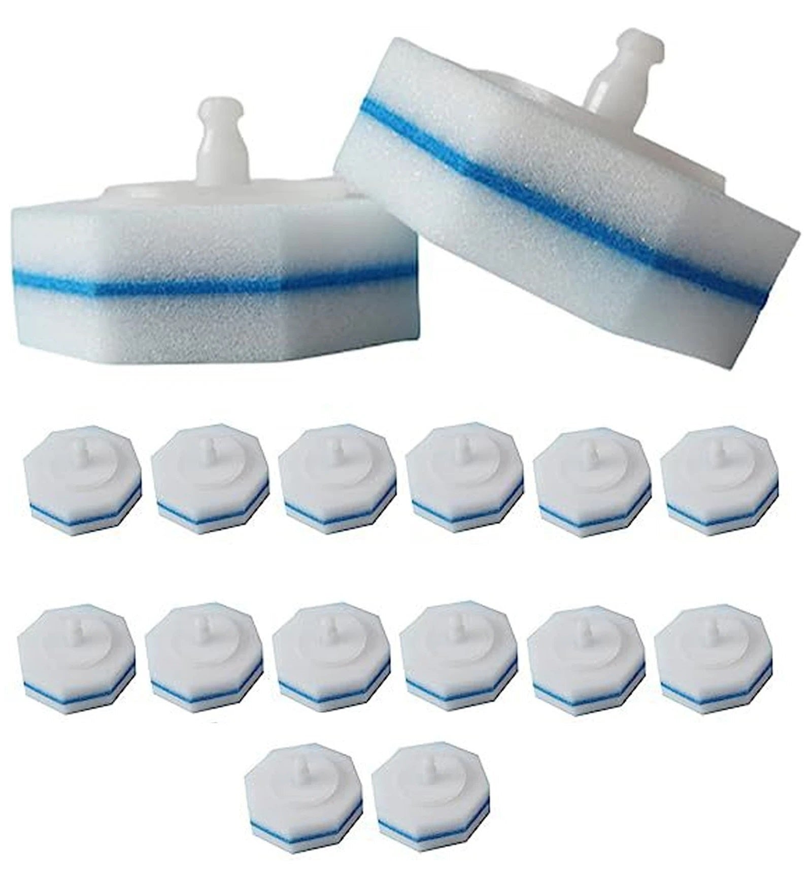 Cleaner Pro° ReplacementScrubber: Engangsbrug Toilet Rengøring Udskiftning Hoveder