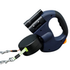 DogFri™ DoubleLeash: LED-Lys Dobbelt Hoved Indtrækkelig Hundesnor