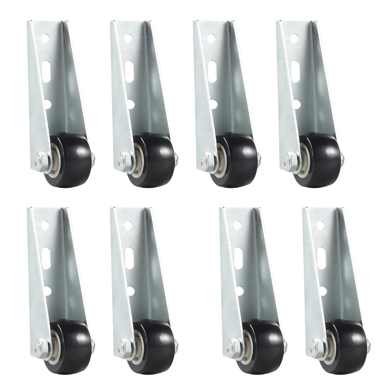 Globetrek° CasterWheels 4+4 GRATIS: Pladsbesparende Tungt Pligt Møbelhjul Hjul