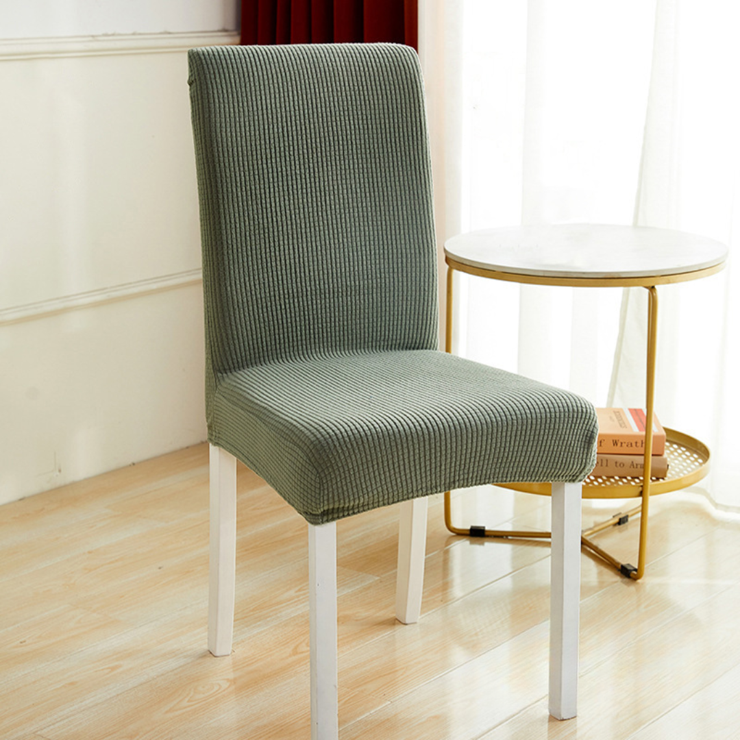 UltiFurni® ChairCovers 1+1 GRATIS: Elastisk Universal Spisestue Stol Betræk