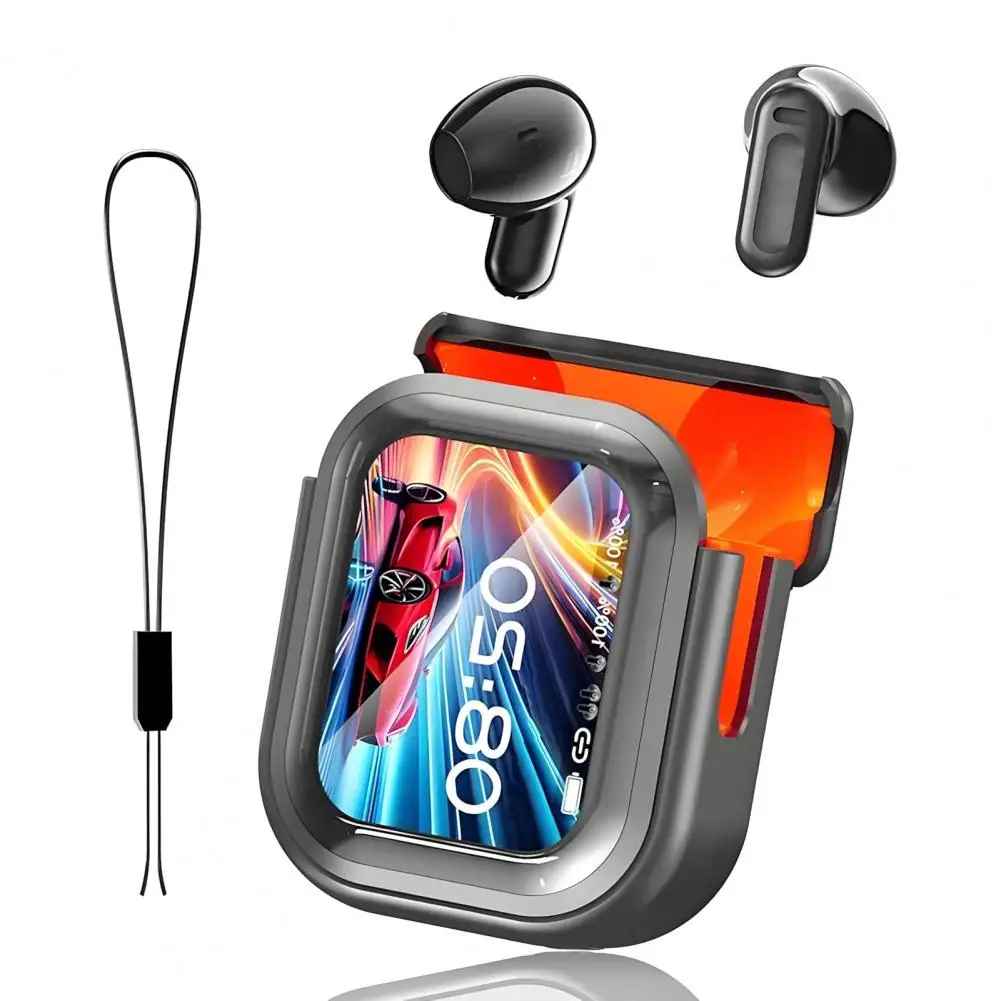 ProEarbuds™ – Kompakte Rejseørepropper Med Smart Display