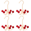 GlideHold® HangerHooks: 360° Drejelig 6 Klo Kroge Skabsorganizer Bøjle