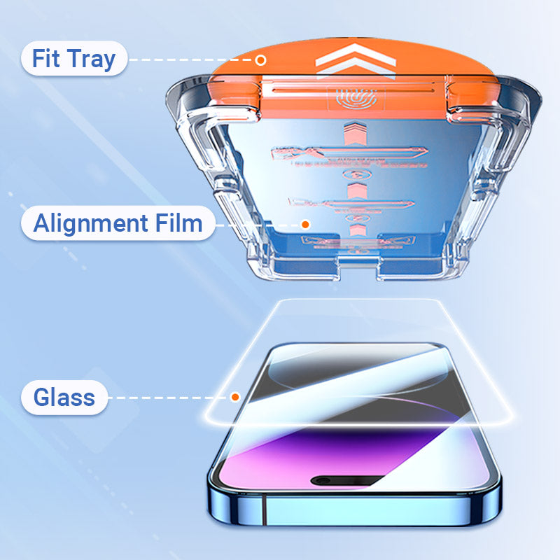 ScreenProtect 1+1 GRATIS: iPhone Hærdet Glas HD Skærmbeskytter