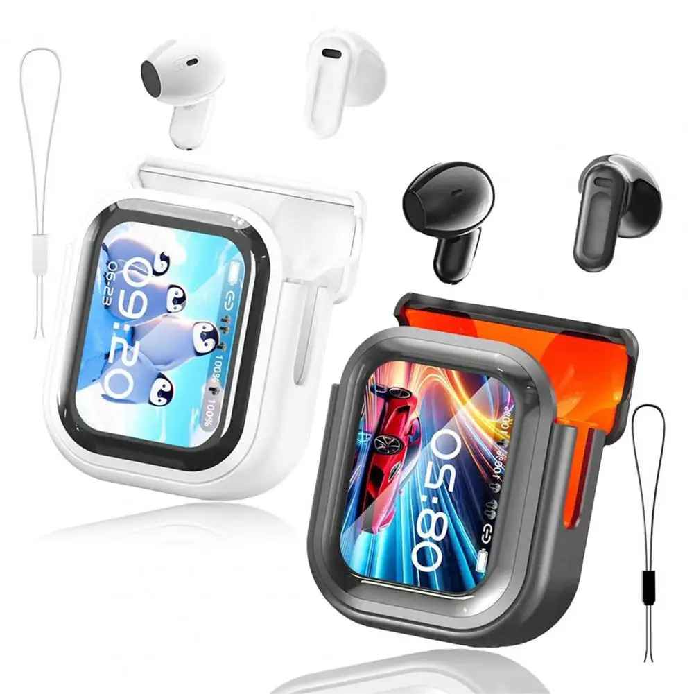 ProEarbuds™ – Kompakte Rejseørepropper Med Smart Display