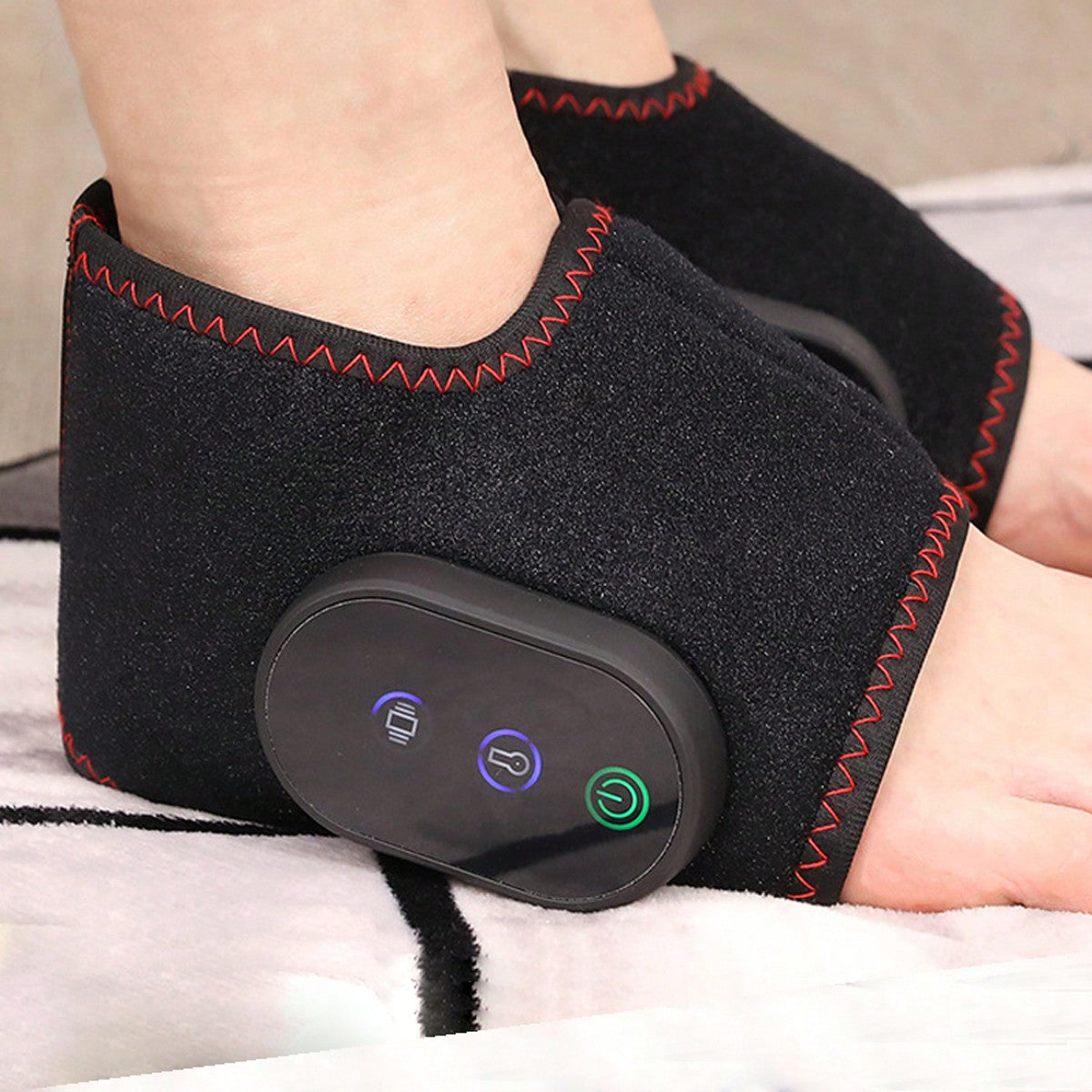 FootMassager: Genopladelig Trådløs Ankel Og Fodmassager