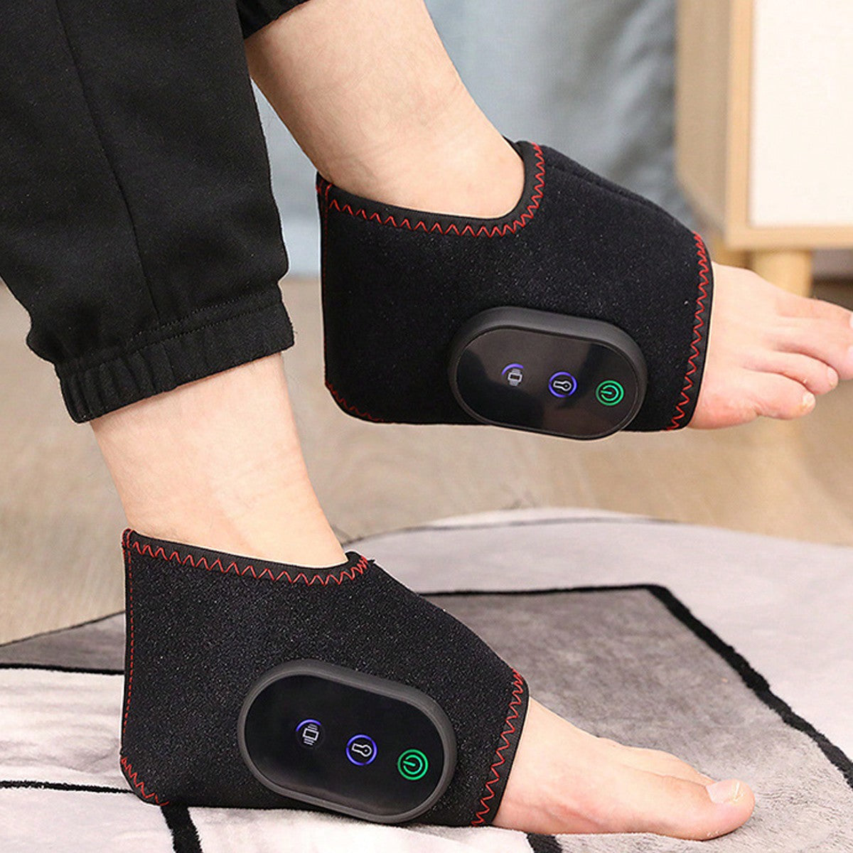 FootMassager: Genopladelig Trådløs Ankel Og Fodmassager