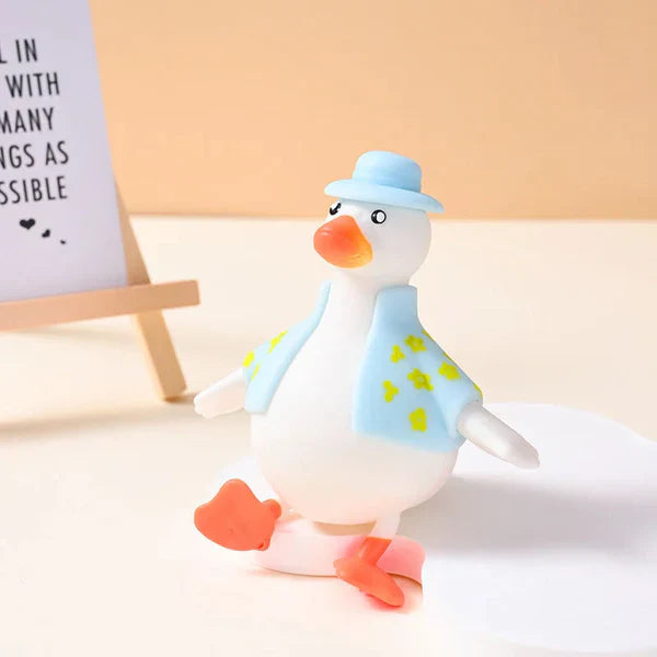 Kletshuts™ SqueezeDuck: Squishy And Stress Lettelse Legetøj