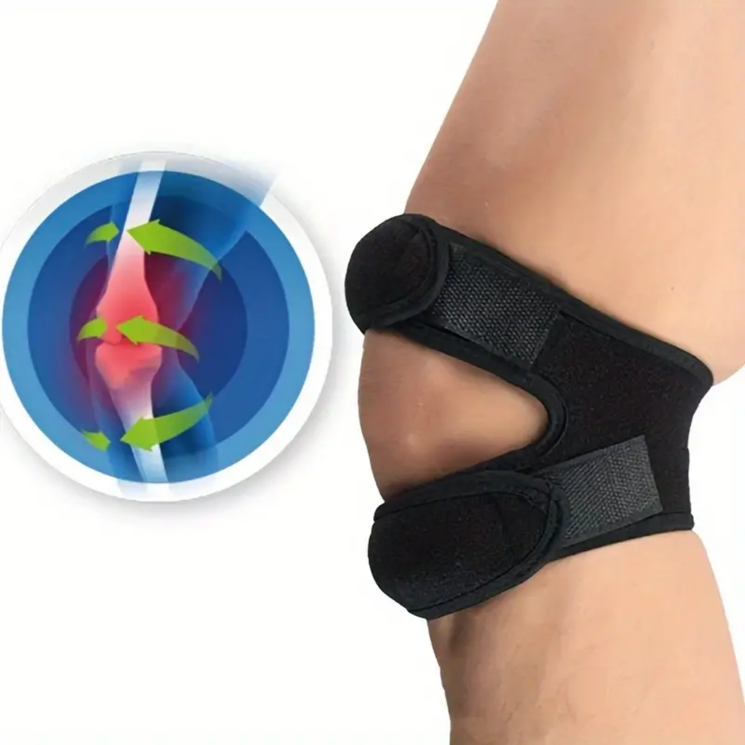Icone™ KneeBrace 1+1 GRATIS: Justerbar Knæ Strop Velcro Støtte Og Beskytter Bøjle