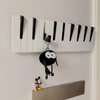 GlideHold® Piano Rack: Klaver Nøgler Træ-Frakke Rack