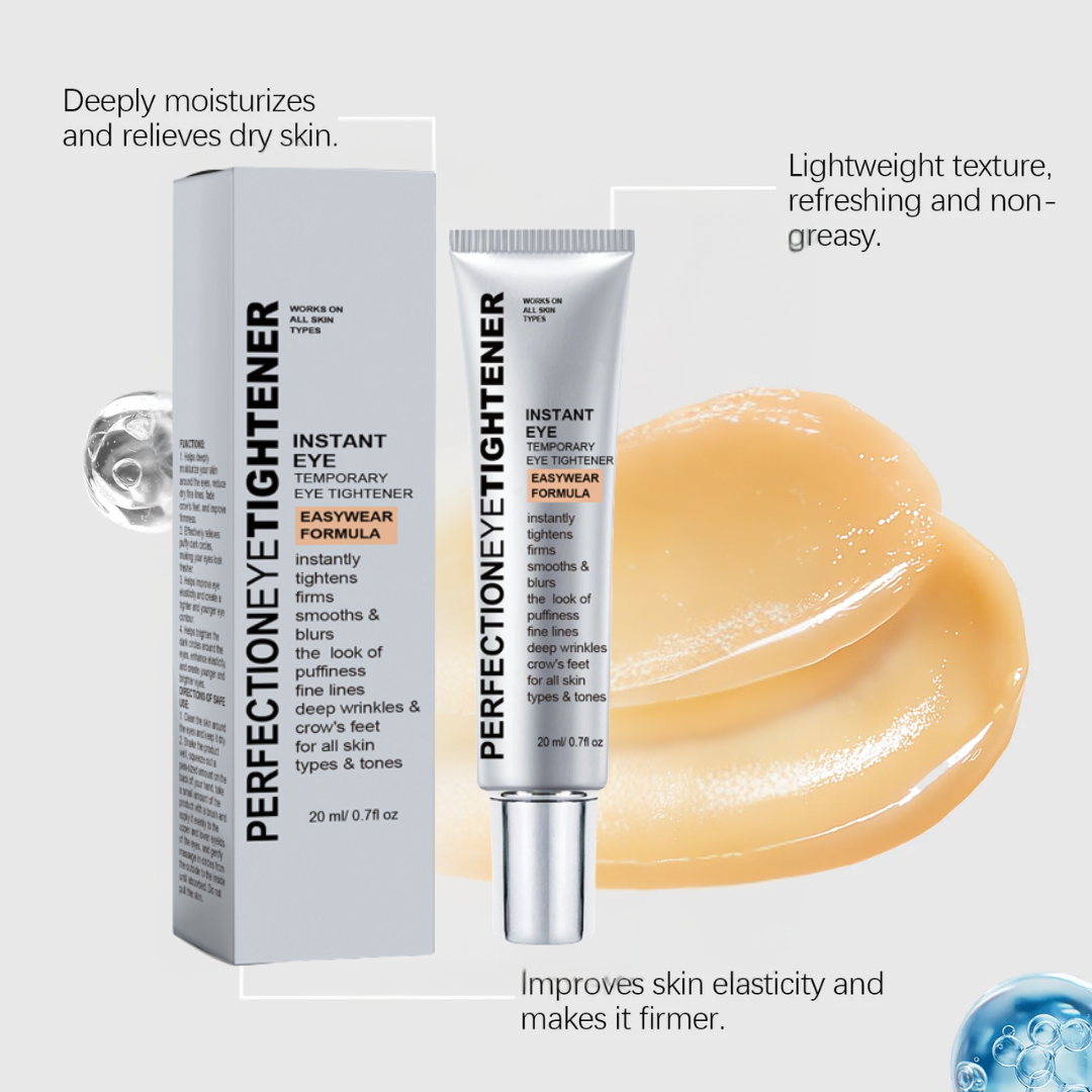 EyeCream 1+1 GRATIS: Hydrerende Opstrammende Anti-Mørke Rande Øjen Creme Serum