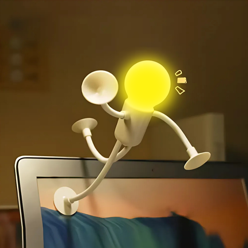 Ledsen™ FigureLamp 1+1 GRATIS: Blød Lys Fleksibel Figur Natlampe