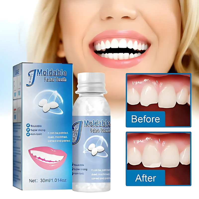 TeethRepair™ 1+1 GRATIS: Naturligt-Udseende Tænder Reparation Kit