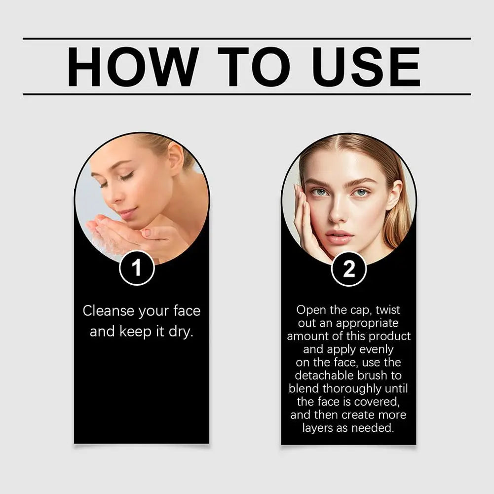 CompactFoundation: Kompakt Farve Ændring Fuld Dækning Foundation Creme Stick