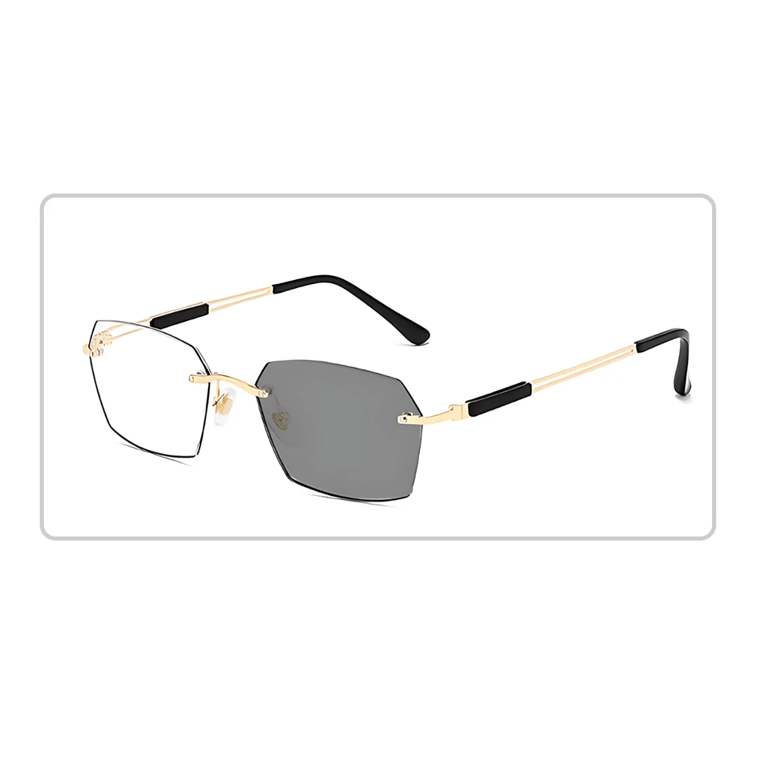 TintGlasses 1+1 GRATIS: Fotochrom Blålys Blokering Tonede Læsebriller