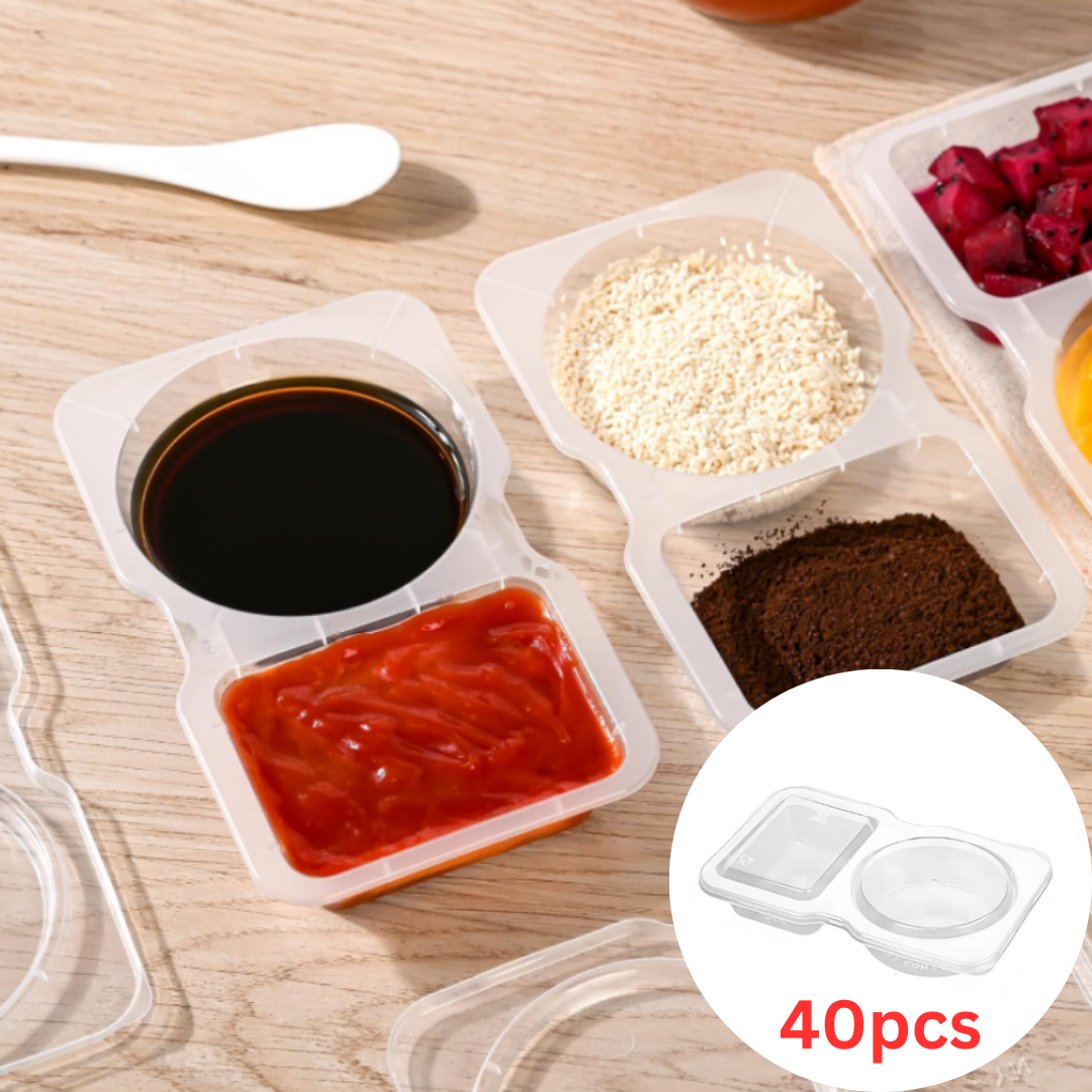 Globetrek° FoodContainer: Dual Kompartment Madopbevaringsbeholder