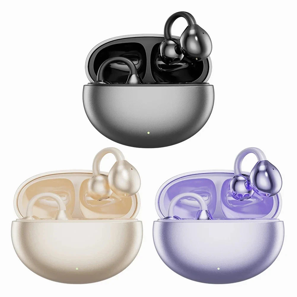 Clip-OnEarphone: Multifunktion Klar lyd Komfortabel Clip-On Øretelefon