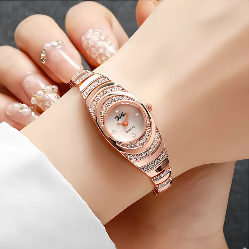 Jewelance™ ElegantWatch: Elegant Moderne Dameur Med Gaveæske