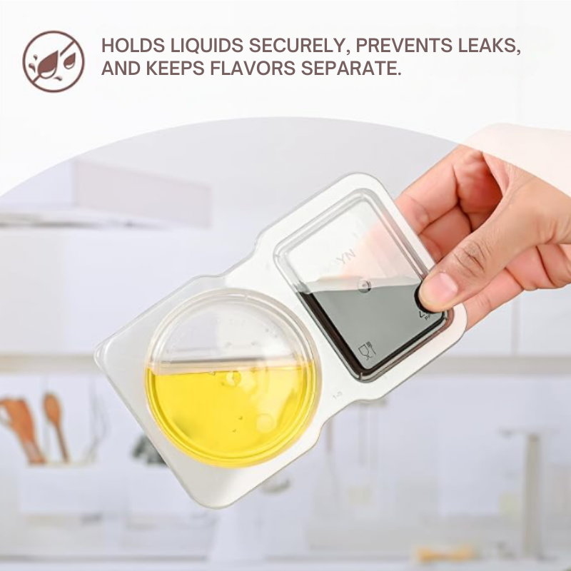 Globetrek° FoodContainer: Dual Kompartment Madopbevaringsbeholder