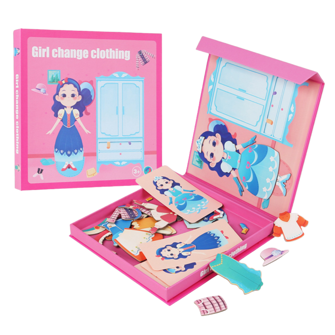 Kletshuts™ CharacterPuzzle: Interaktivt Ændring Karakter Puslespil Spil Sæt Legetøj