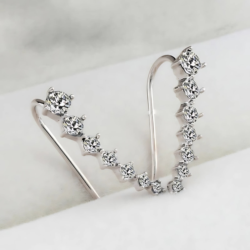 Jewelance™ ClipEarrings 1+1 GRATIS: Lange Elegante Klips Øreringe I Gaveæske