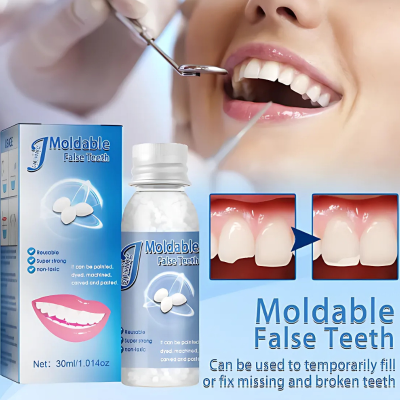 TeethRepair™ 1+1 GRATIS: Naturligt-Udseende Tænder Reparation Kit