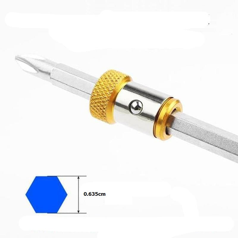 ScrewdriverTip 1+1 GRATIS - Magnetisk Skruetrækker Spids Aftagelig Ring