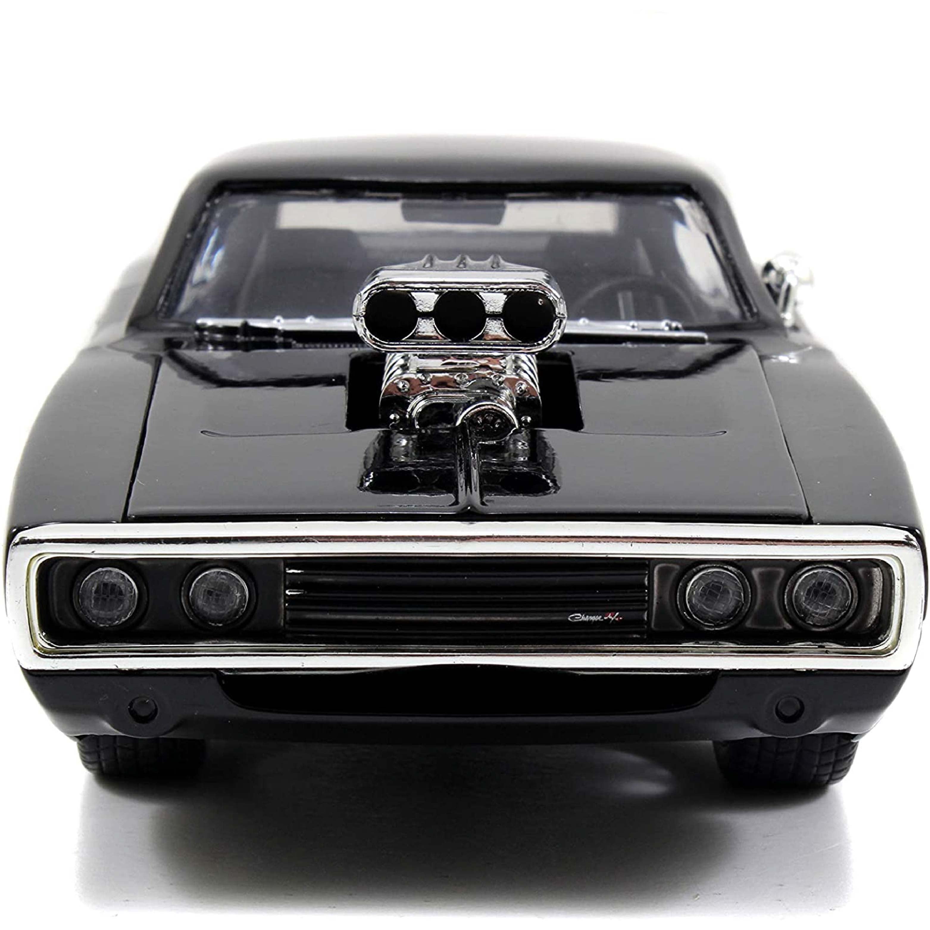 Kletshuts™ Fast&Furious - 1970 Dodge Charger Støbt Legetøjsbil