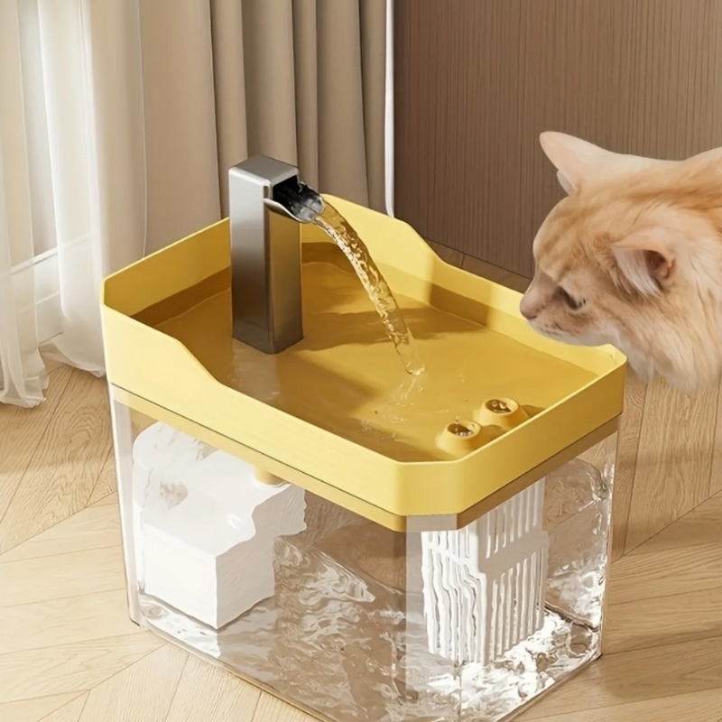 Catfri® WaterFountain: Smart Automatisk Kæledyr Vand Springvand
