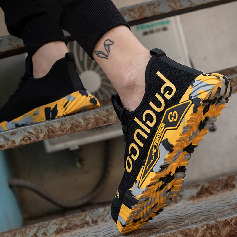 Happy™ AeroShoes: Lette, Andbare Sikkerhedssko