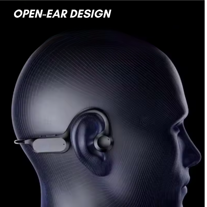FlexHeadphone: Fleksibel Knogleledning Og Øre-Gratis Trådløs Hovedtelefon