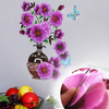 FloralSticker 2+2 GRATIS: Elegant Hus Indretning Selv Klæbende Blomster Klistermærker