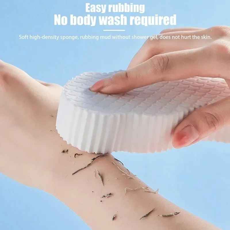 ExfoliatingSponge 1+1 GRATIS - Blød Krops Eksfolierende Svamp Bruse Scrubber