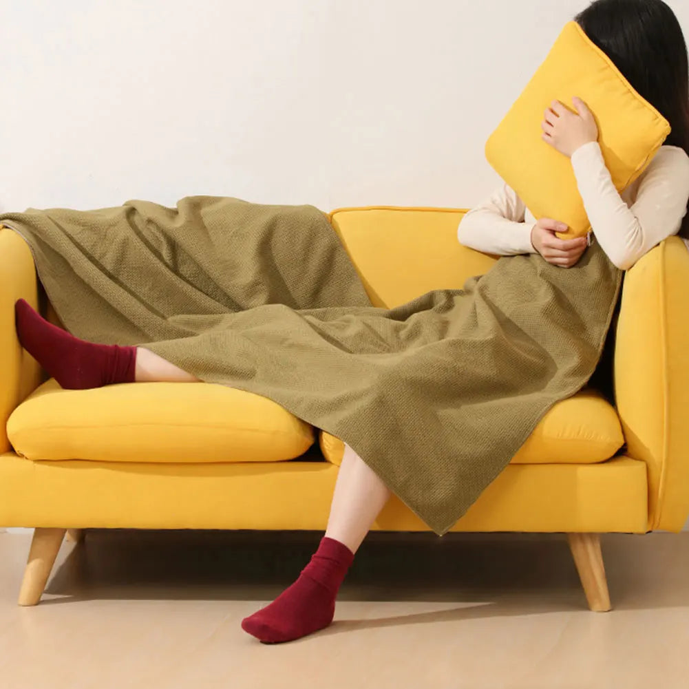 Icone™ HeatedShawl: Elektrisk Opvarmet Sjal Termisk Komfort Vinter Varm Tæppe