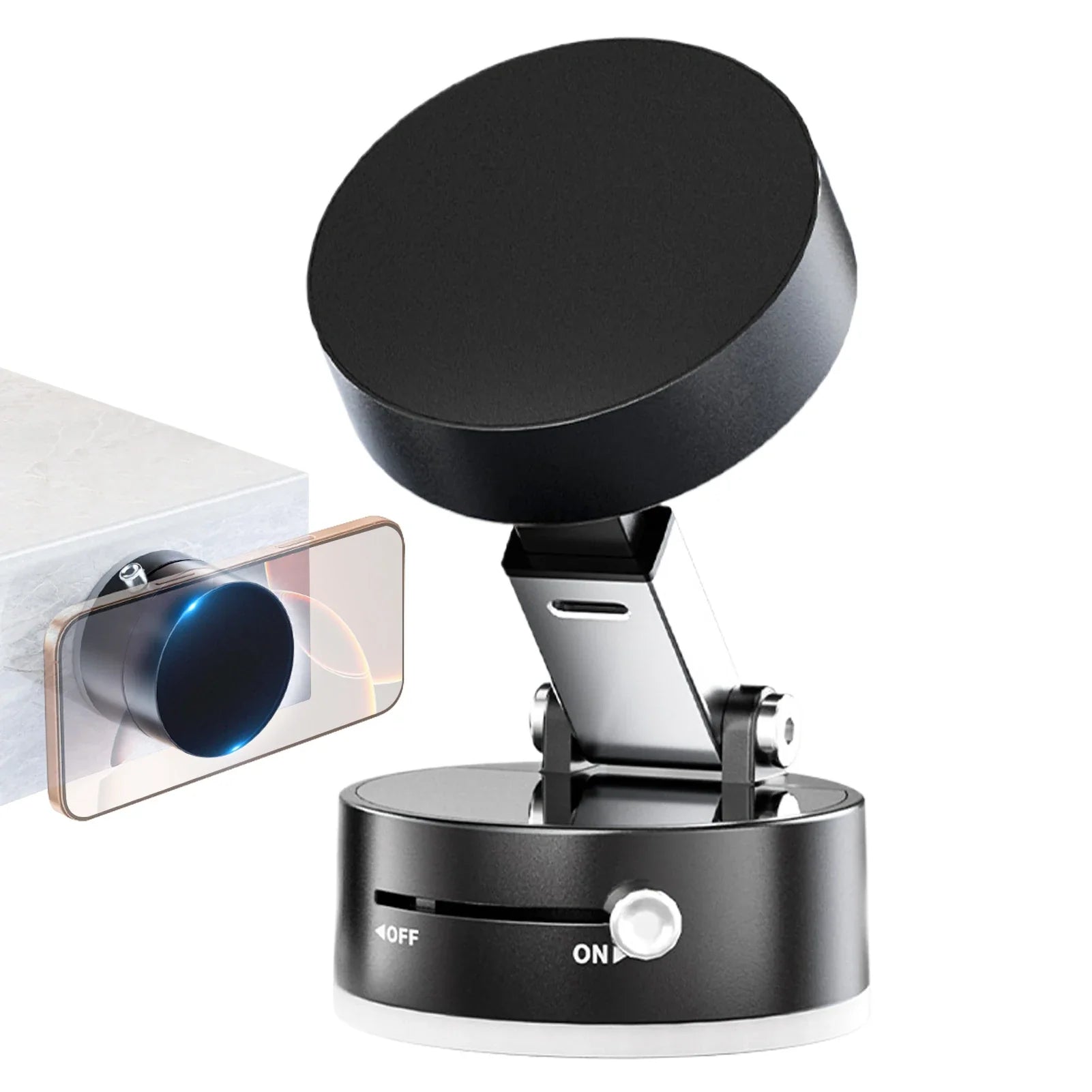 Holder360° MagnetHold 1+1 GRATIS: Multi-Brug Magnetisk Og Justerbar Telefonholder