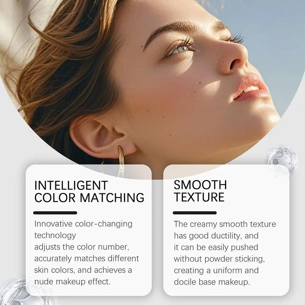 CompactFoundation: Kompakt Farve Ændring Fuld Dækning Foundation Creme Stick