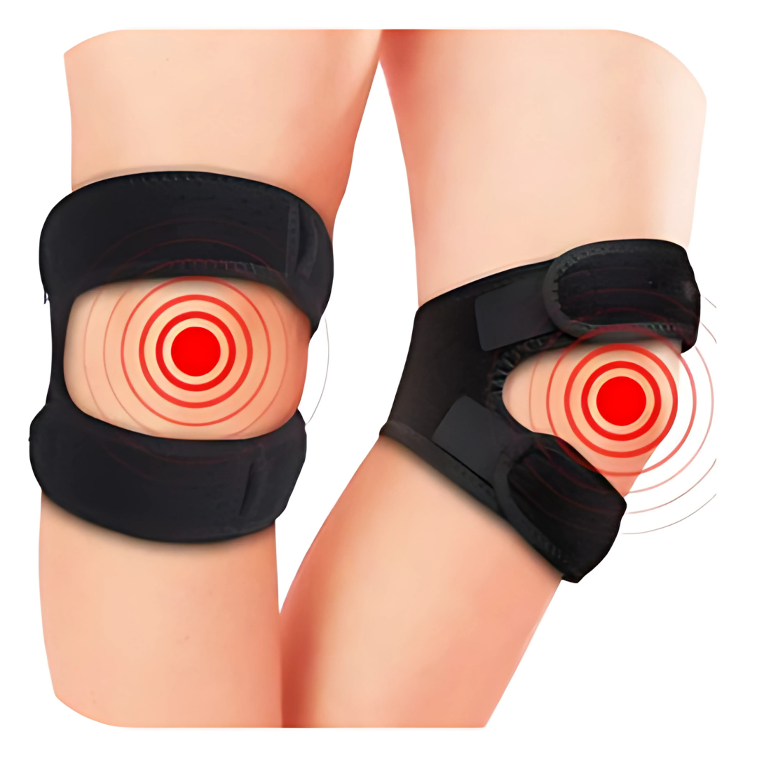 Icone™ KneeBrace 1+1 GRATIS: Justerbar Knæ Strop Velcro Støtte Og Beskytter Bøjle